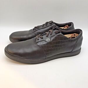 Rockport US Low 6 Pinecone Leather Oxfords K59252  Men's 13M Brown Lace Up Shoes